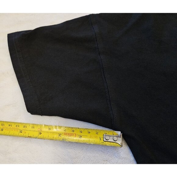 Palm Angels Shirt Mens Small Black Classic Logo Oversized Streetwear Tee - Picture 9 of 12